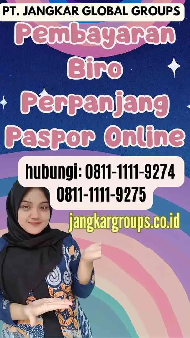 Pembayaran Biro Perpanjang Paspor Online