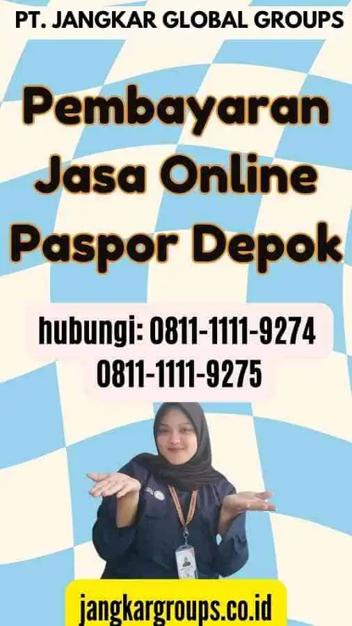 Pembayaran Jasa Online Paspor Depok