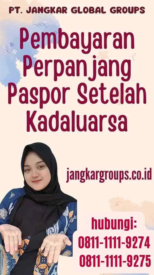 Pembayaran Perpanjang Paspor Setelah Kadaluarsa