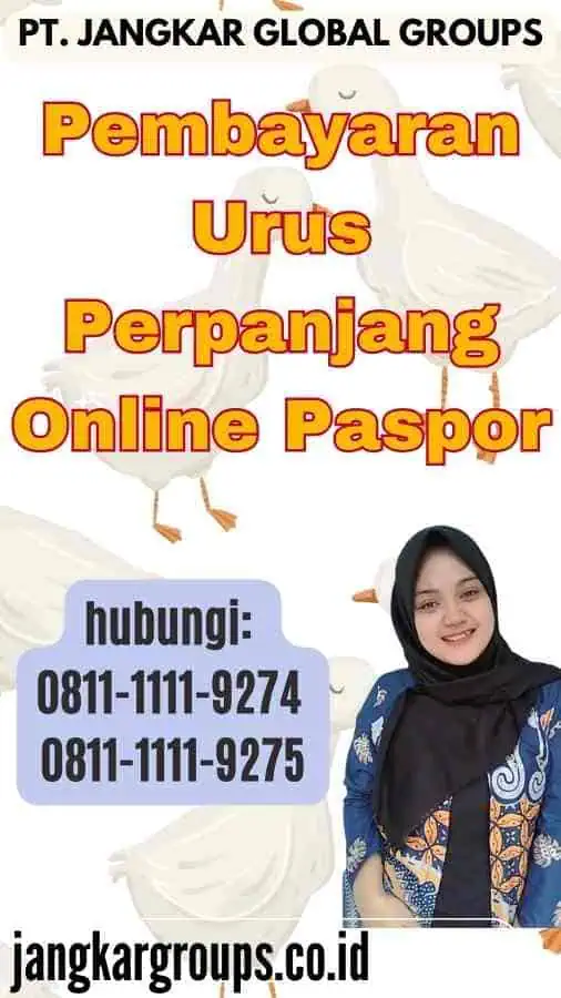 Pembayaran Urus Perpanjang Online Paspor