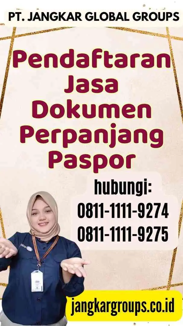 Pendaftaran Jasa Dokumen Perpanjang Paspor