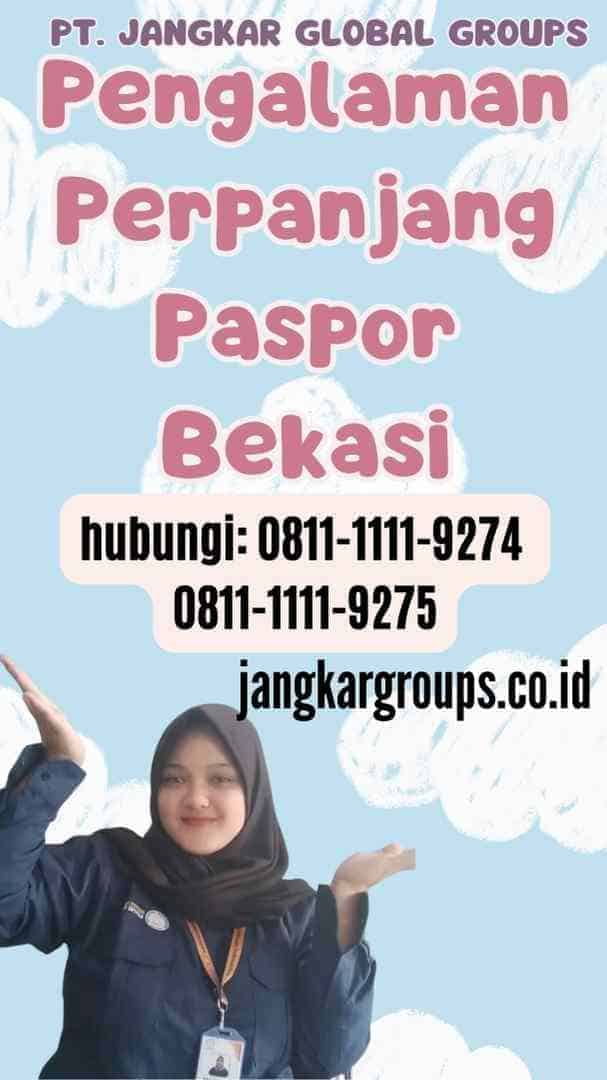 Pengalaman Perpanjang Paspor Bekasi