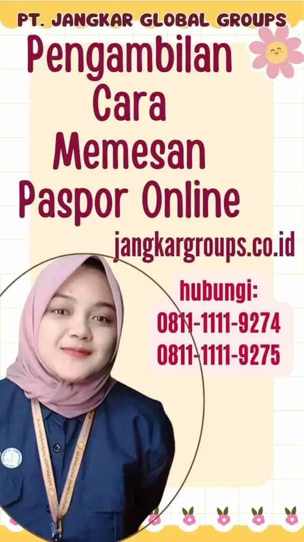 Pengambilan Cara Memesan Paspor Online