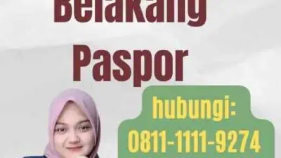 Pengisian Halaman Belakang Paspor