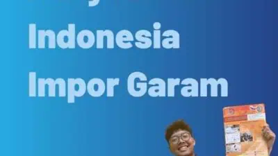 Penyebab Indonesia Impor Garam