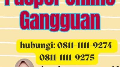 Penyebab Layanan Paspor Online Gangguan