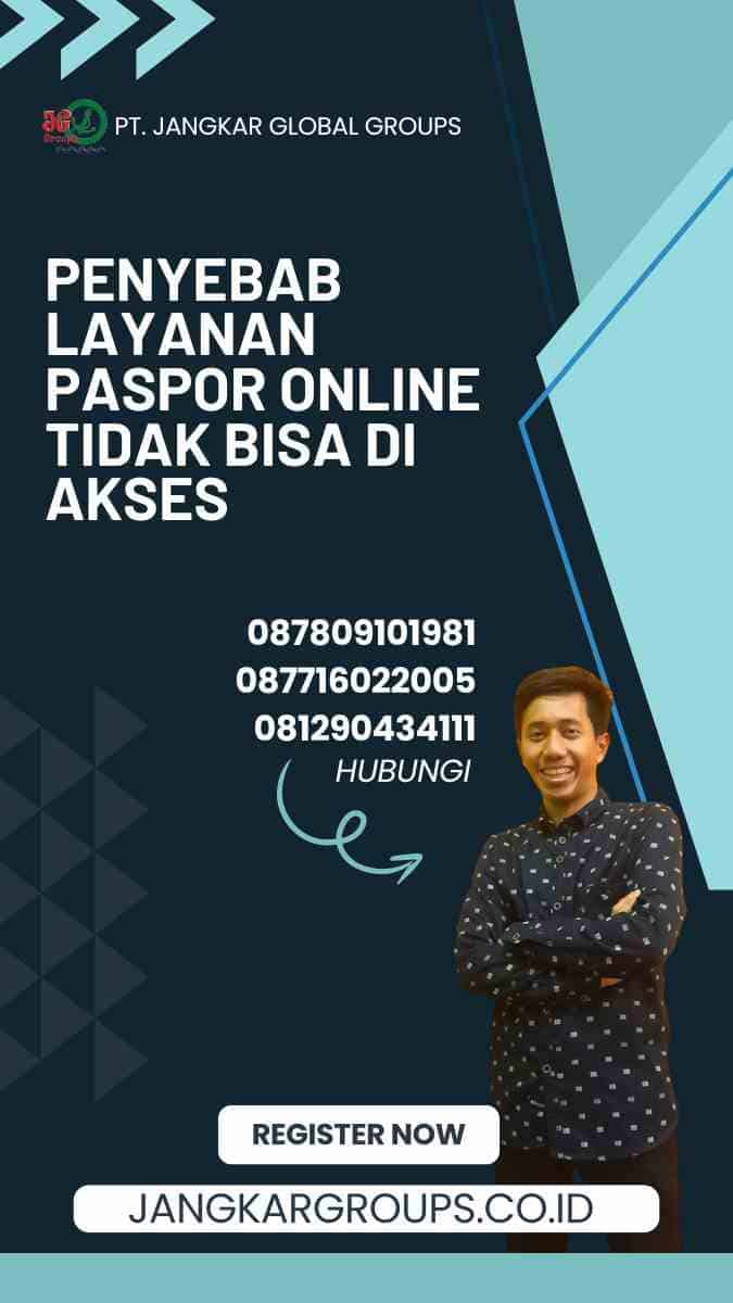 Layanan Paspor Online Tidak Bisa Di Akses 2023