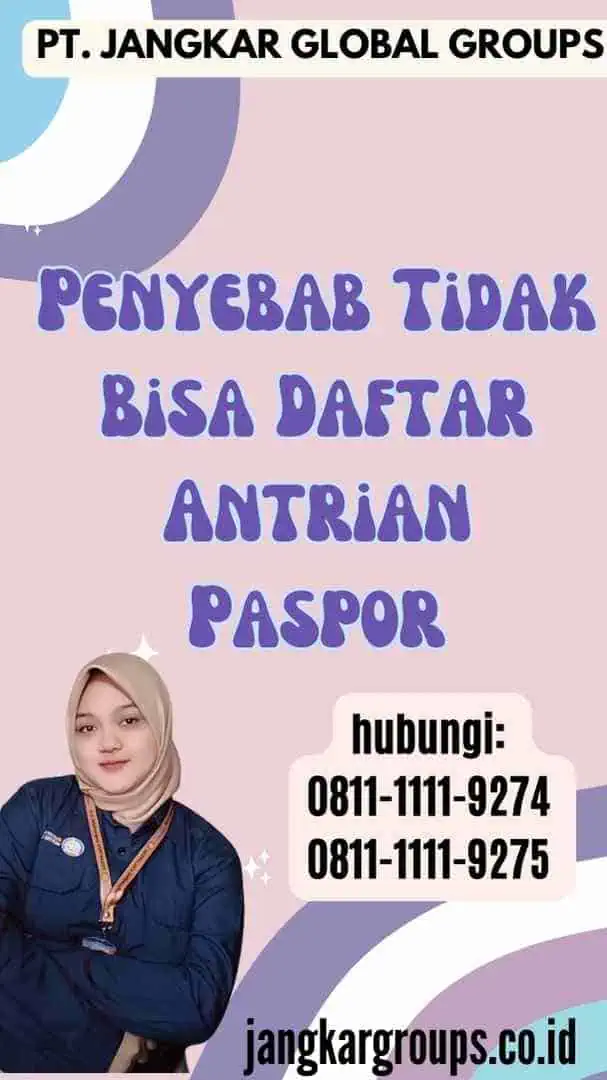 Penyebab Tidak Bisa Daftar Antrian Paspor