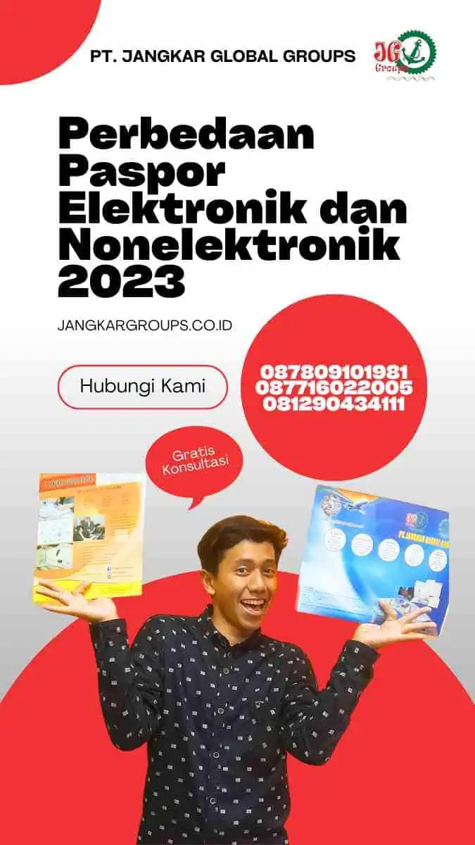 Perbedaan Paspor Elektronik dan Nonelektronik 2023