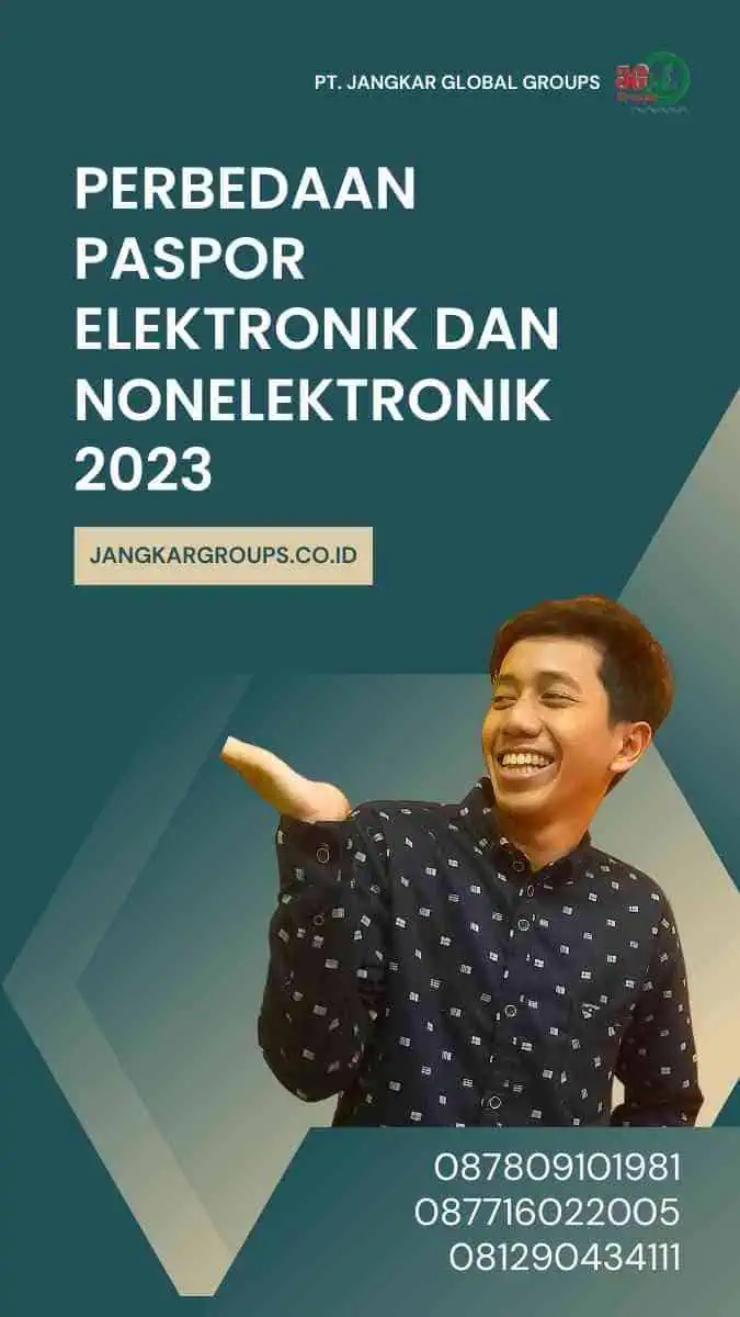 Perbedaan Paspor Elektronik dan Nonelektronik 2023