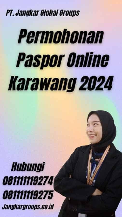 Permohonan Paspor Online Karawang 2024