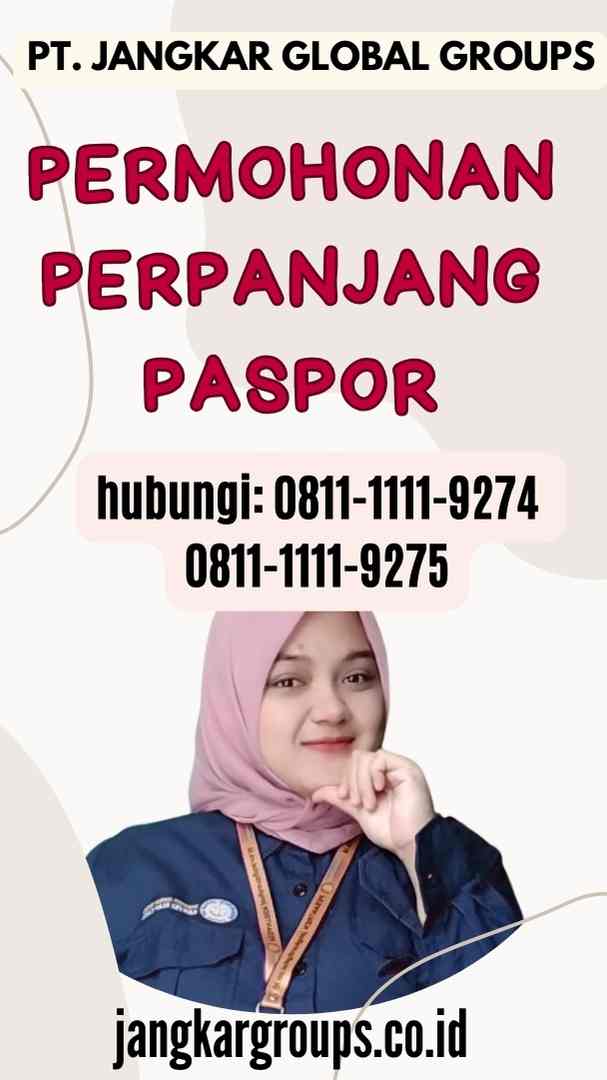 Permohonan Perpanjang Paspor