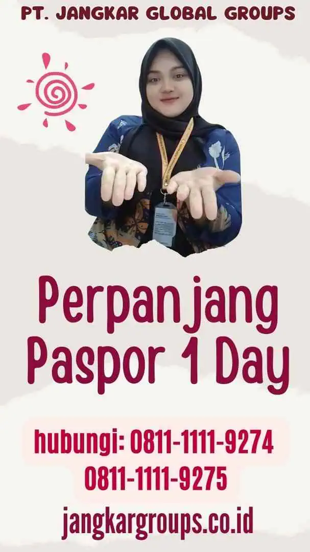 Perpanjang Paspor 1 Day