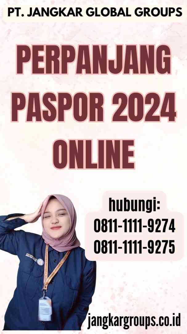 Perpanjang Paspor 2024 Online