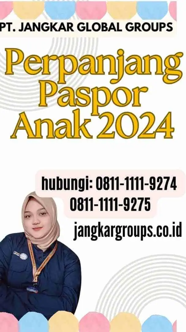 Perpanjang Paspor Anak 2024