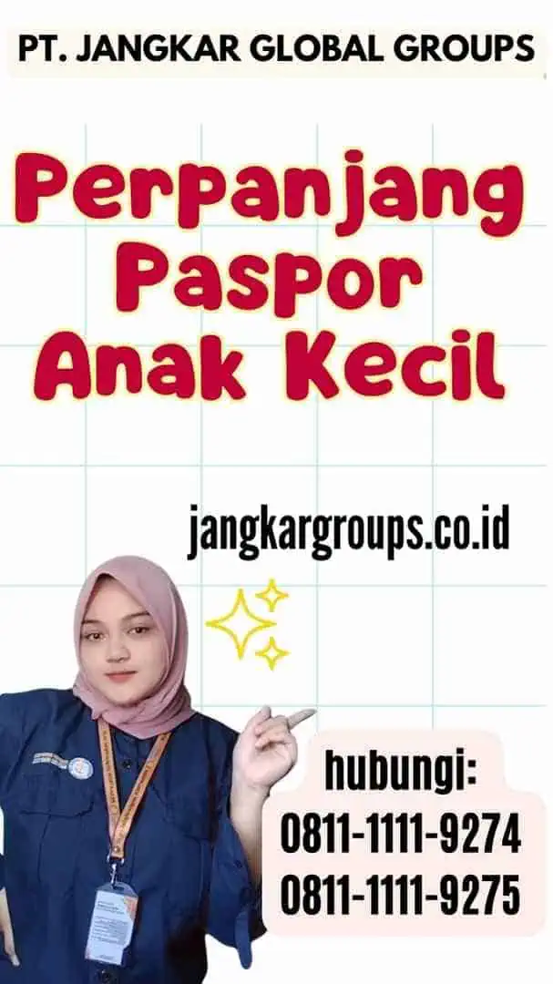 Perpanjang Paspor Anak Kecil