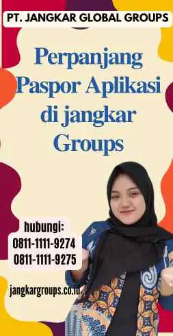 Perpanjang Paspor Aplikasi di jangkar Groups