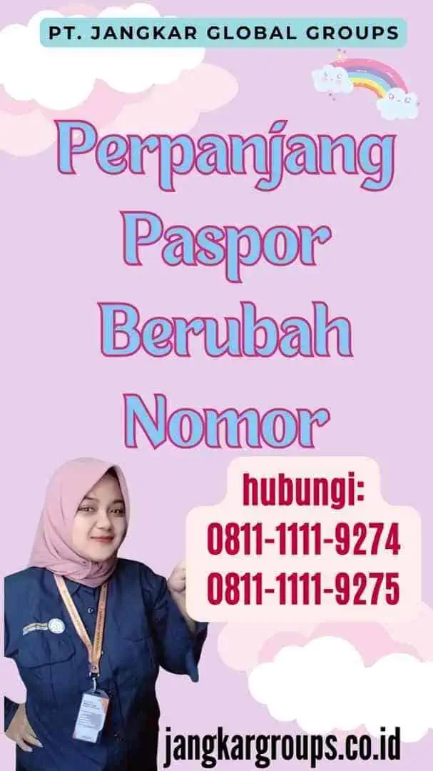 Perpanjang Paspor Berubah Nomor