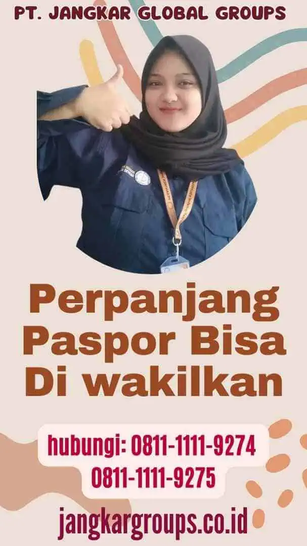 Perpanjang Paspor Bisa Di wakilkan