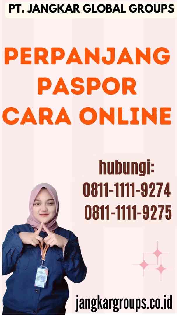 Perpanjang Paspor Cara Online