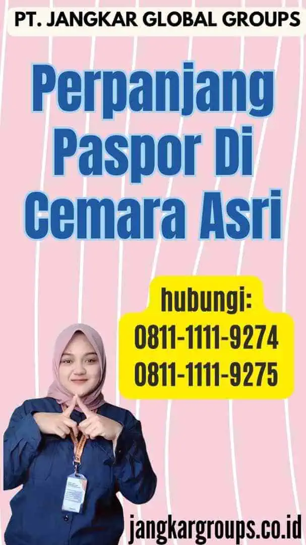 Perpanjang Paspor Di Cemara Asri