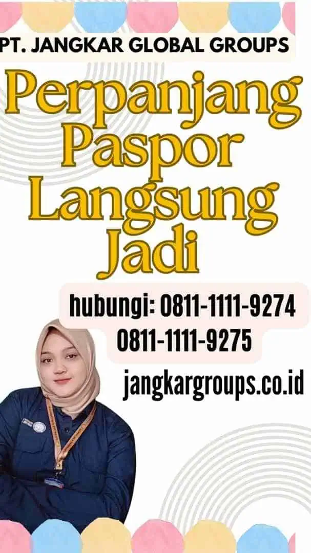 Perpanjang Paspor Langsung Jadi