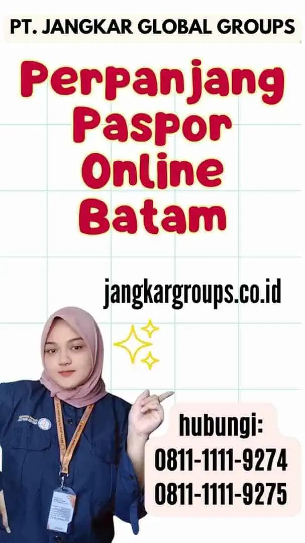 Perpanjang Paspor Online Batam