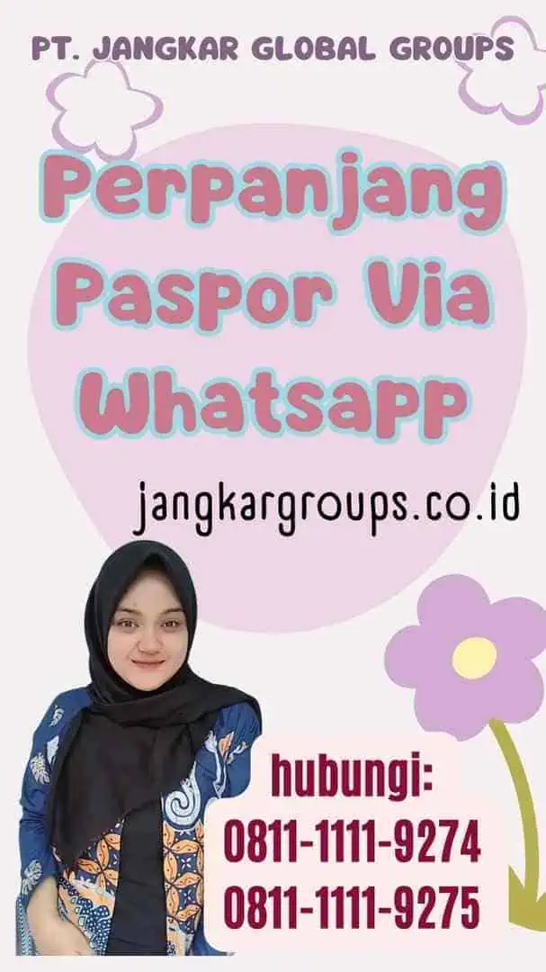 Perpanjang Paspor Via Whatsapp