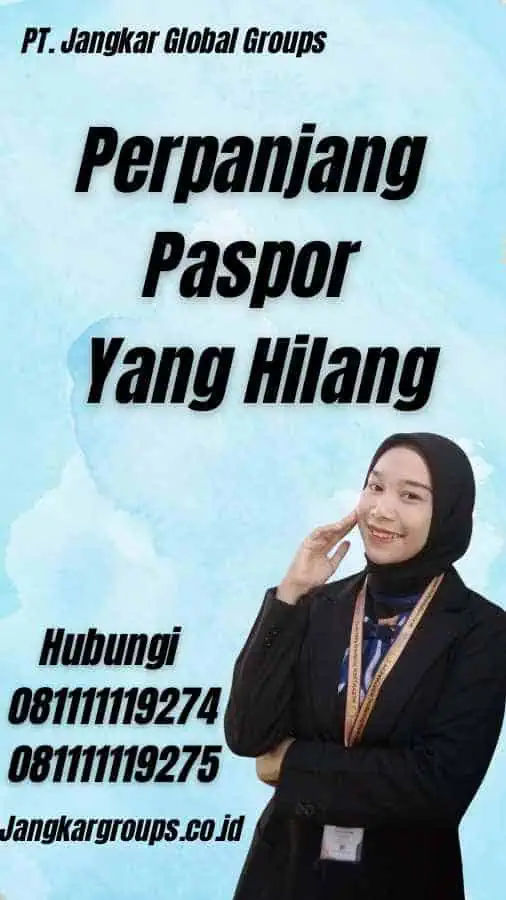 Perpanjang Paspor Yang Hilang