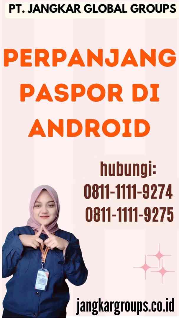 Perpanjang Paspor di Android