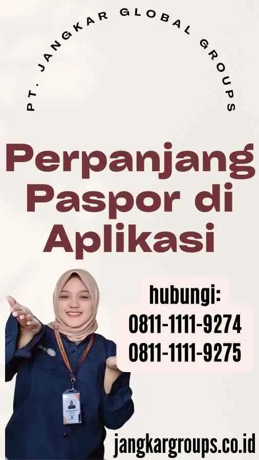 Perpanjang Paspor di Aplikasi