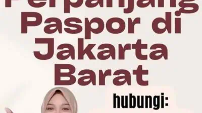 Perpanjang Paspor di Jakarta Barat