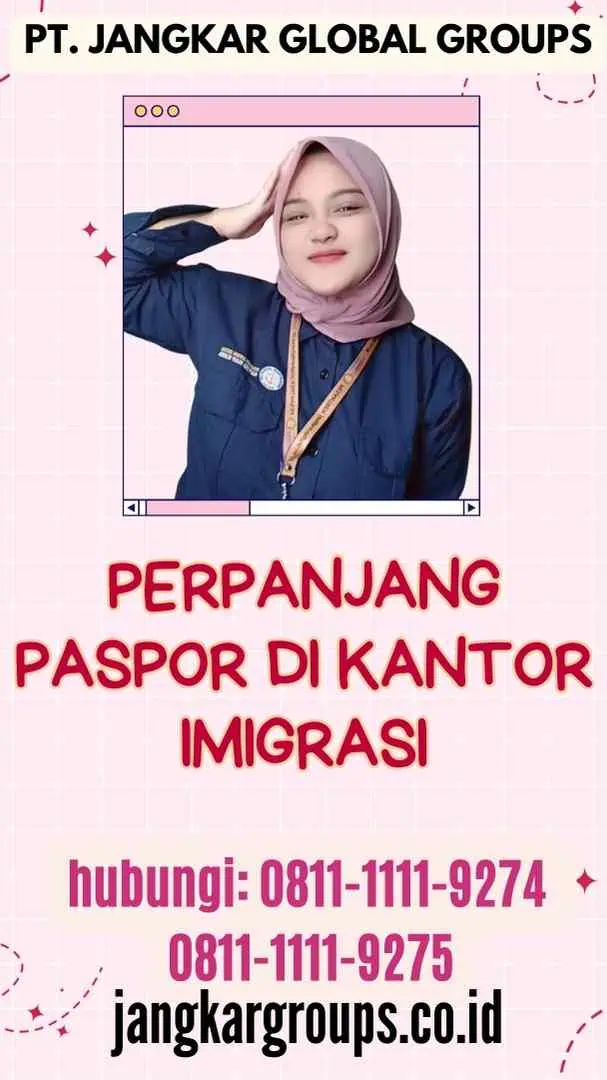 Perpanjang Paspor di Kantor Imigrasi