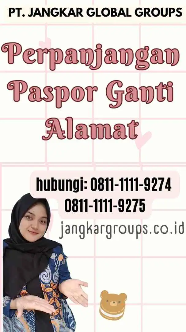 Perpanjangan Paspor Ganti Alamat