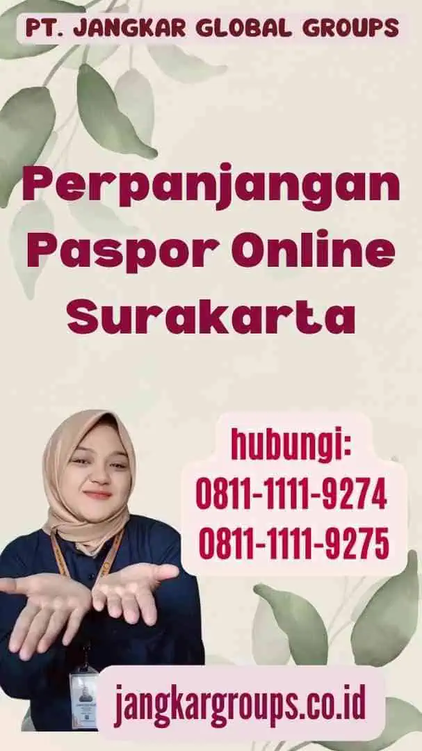 Perpanjangan Paspor Online Surakarta