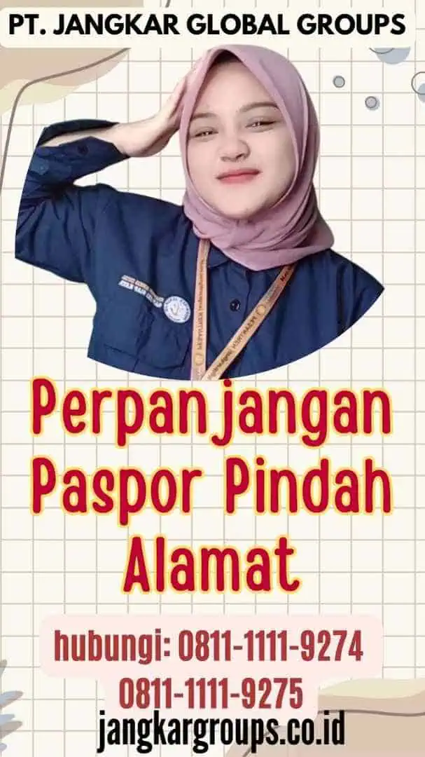 Perpanjangan Paspor Pindah Alamat