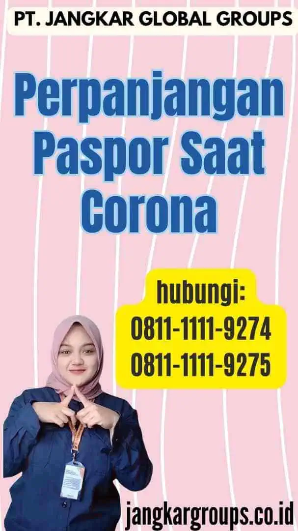 Perpanjangan Paspor Saat Corona