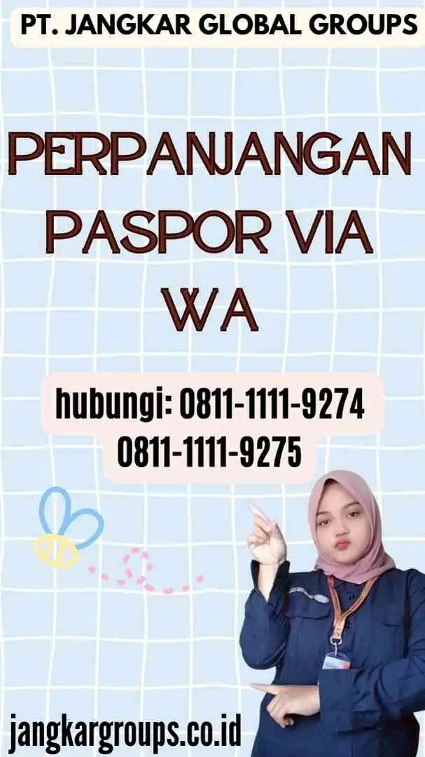 Perpanjangan Paspor Via Wa