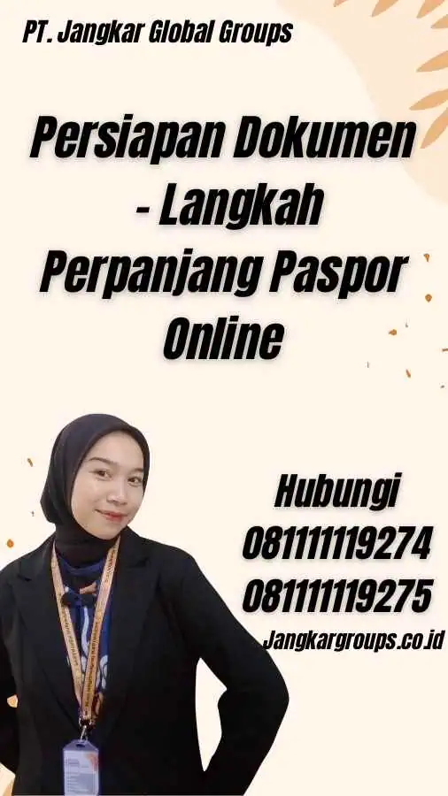 Persiapan Dokumen - Langkah Perpanjang Paspor Online