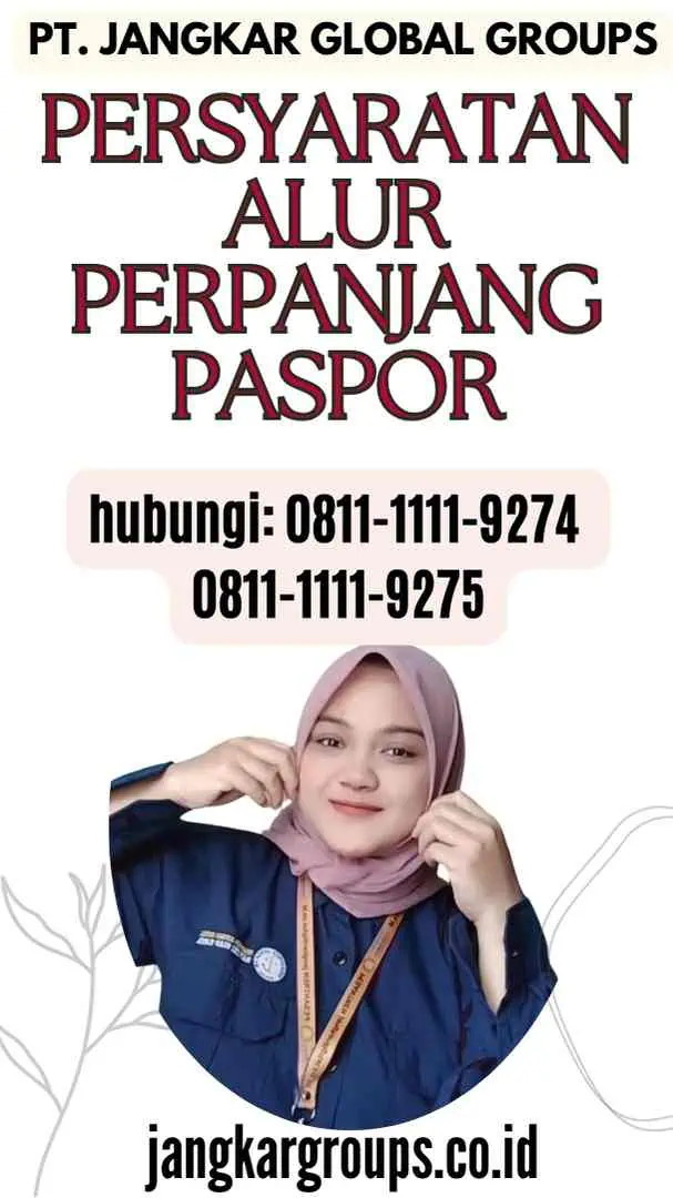 Persyaratan Alur Perpanjang Paspor