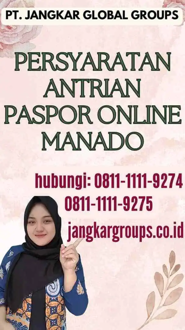 Persyaratan Antrian Paspor Online Manado