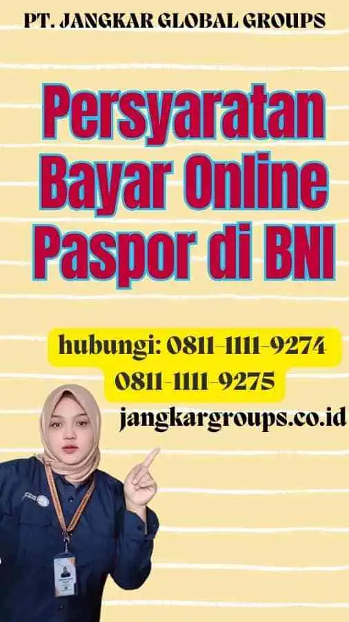 Persyaratan Bayar Online Paspor di BNI