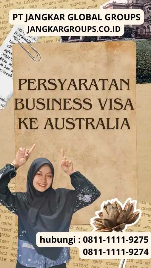 Persyaratan Business Visa ke Australia