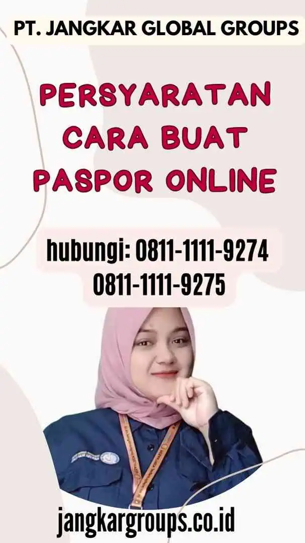 Persyaratan Cara Buat Paspor Online