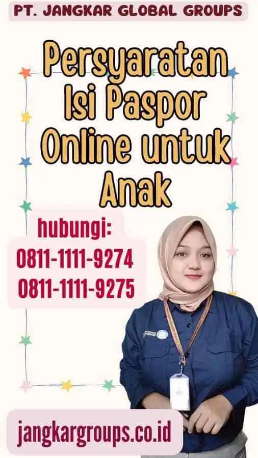 Persyaratan Isi Paspor Online untuk Anak