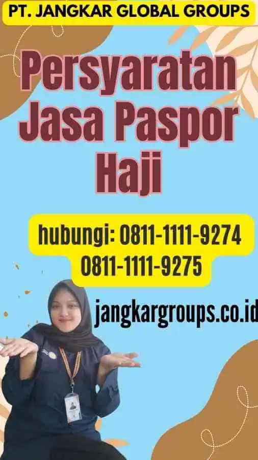 Persyaratan Jasa Paspor Haji