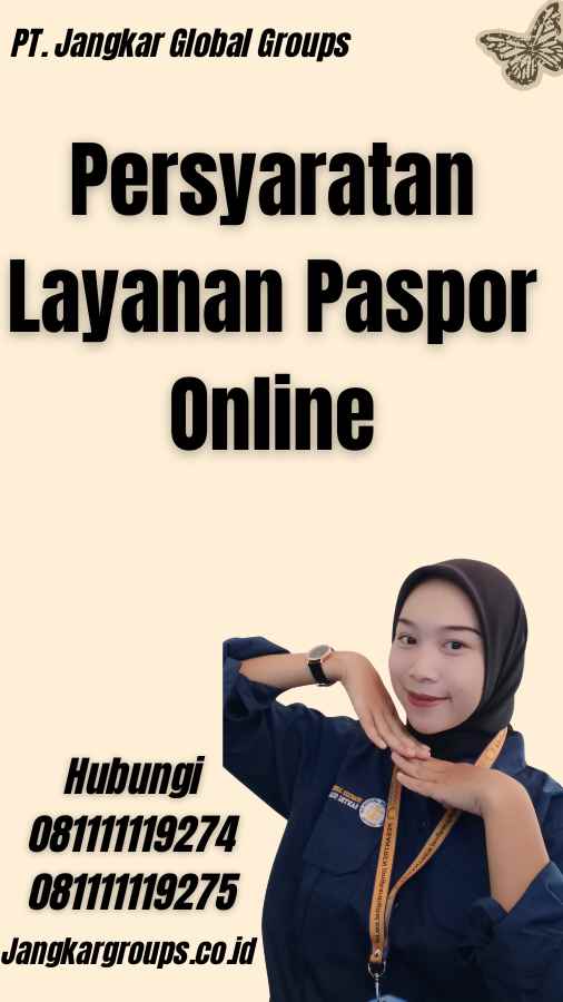 Persyaratan Layanan Paspor Online