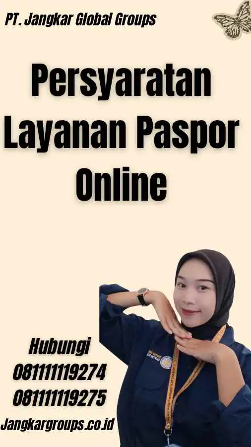 Persyaratan Layanan Paspor Online