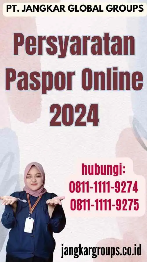 Persyaratan Paspor Online 2024