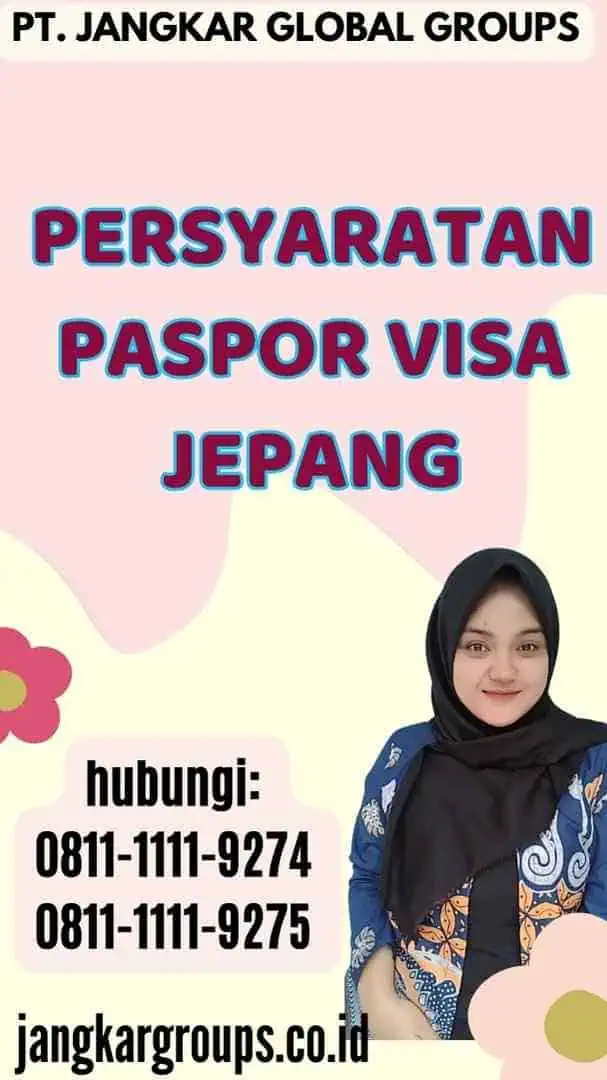 Persyaratan Paspor Visa Jepang